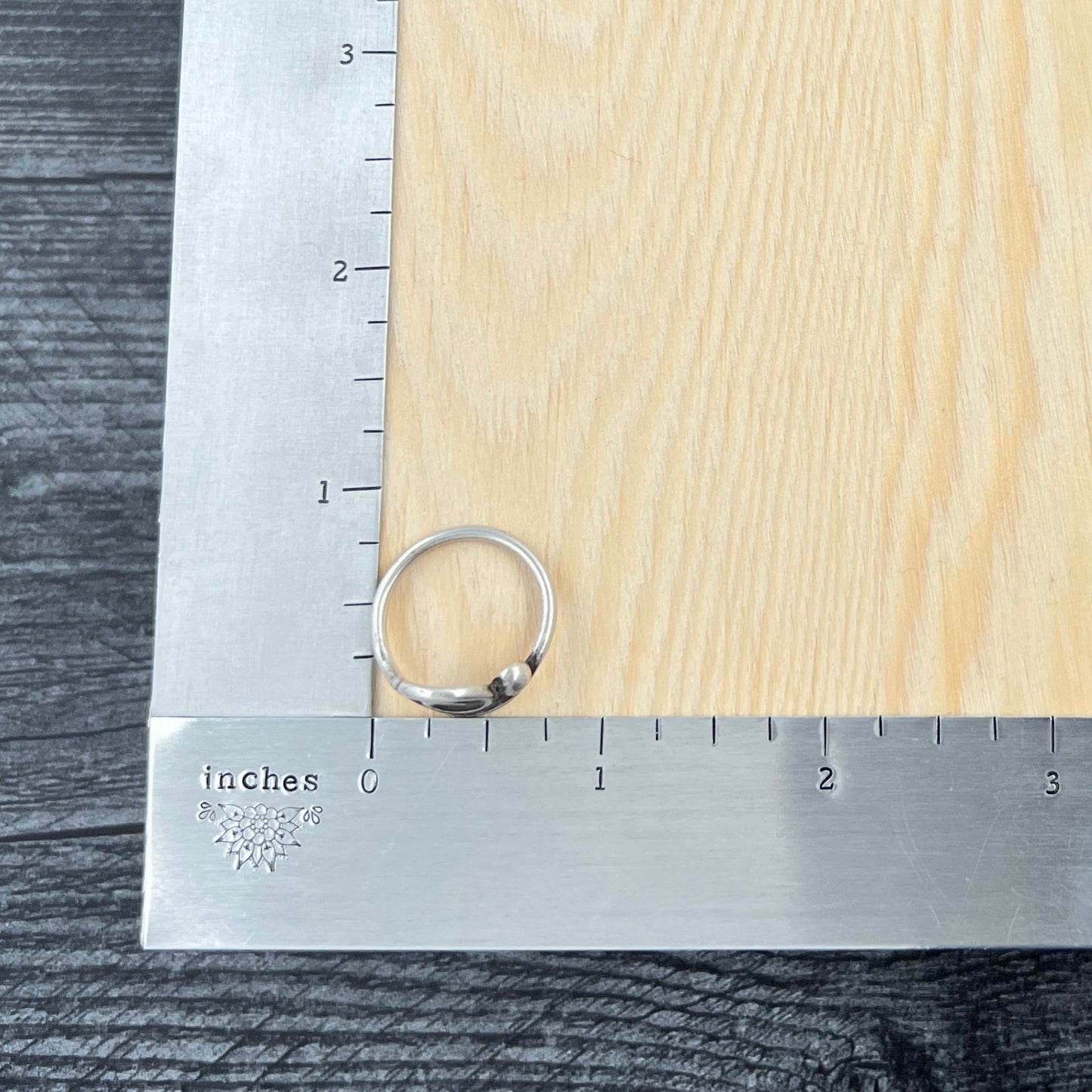 Sterling Silver Swirl Ring