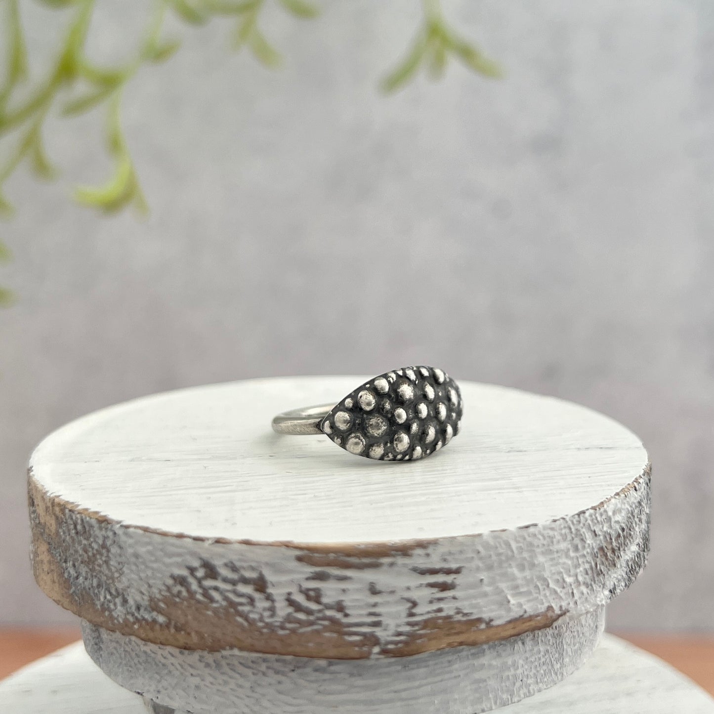 Bubble Bliss Marquise Ring