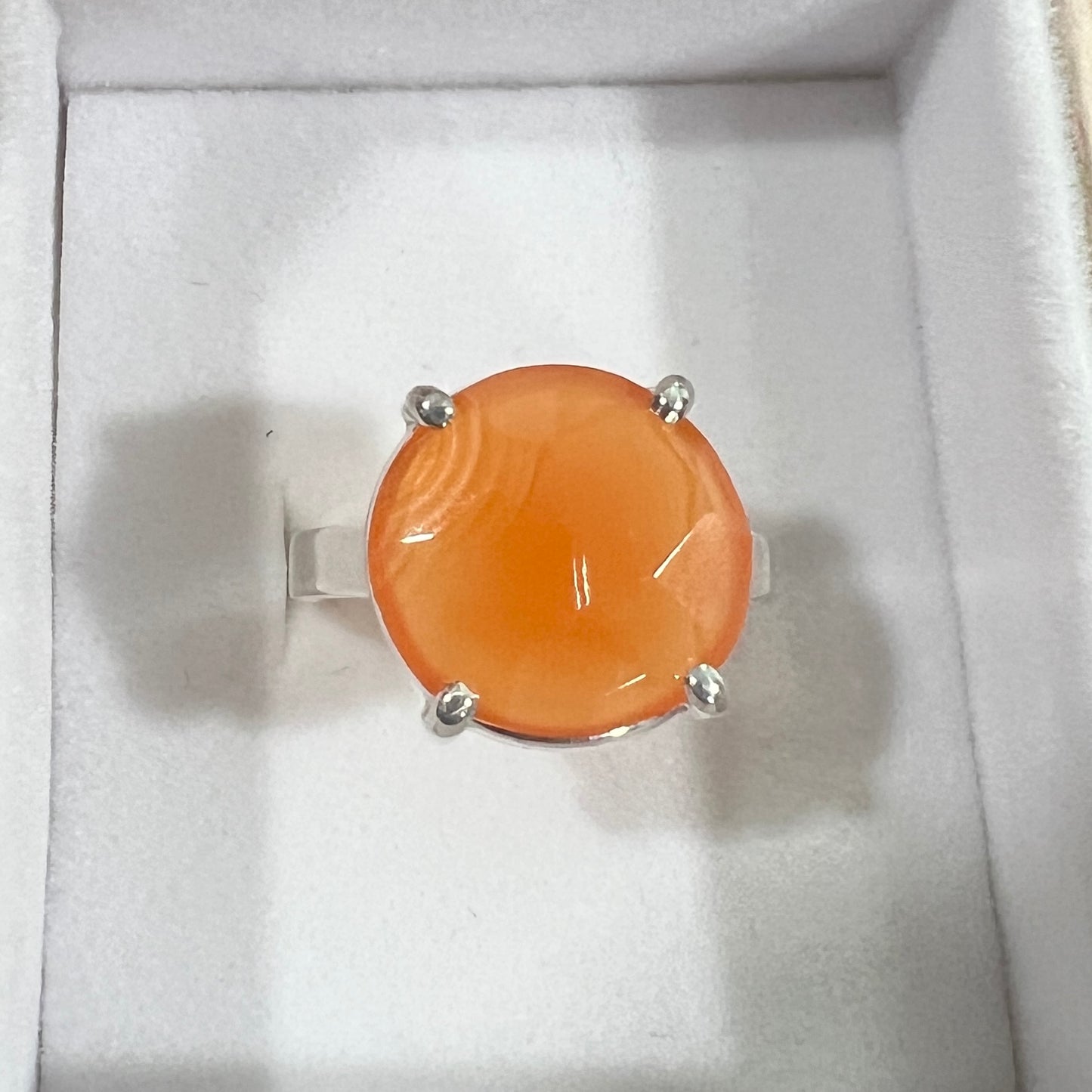 Carnelian Agate Ring