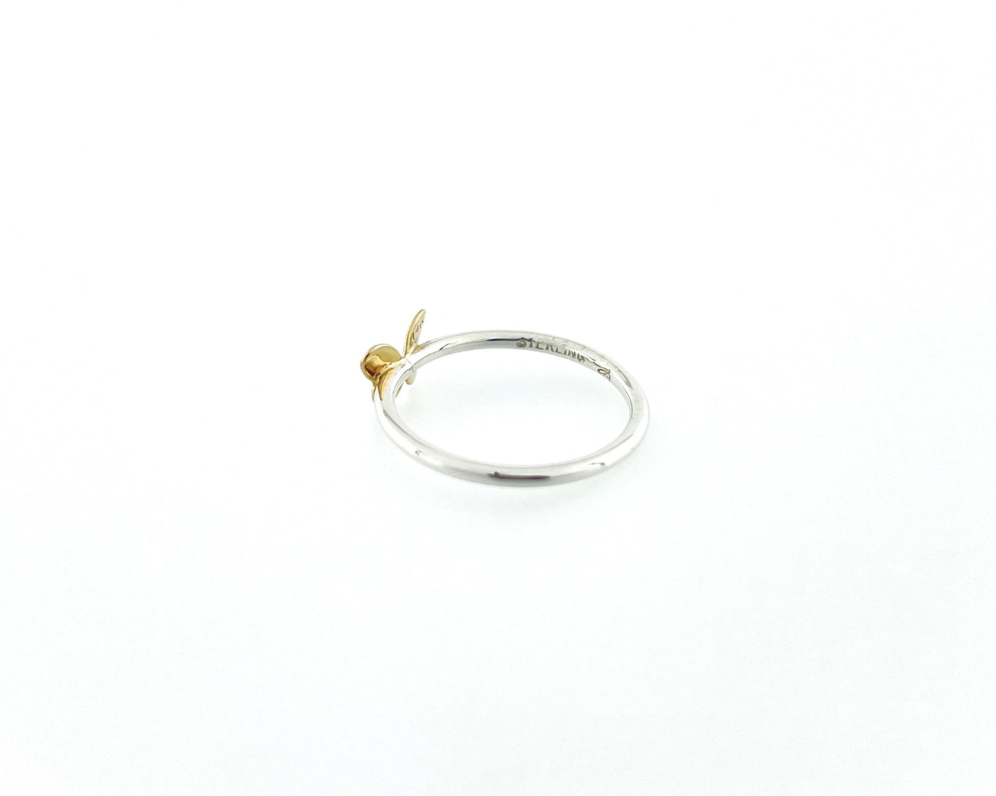 Mini Golden Butterfly Ring