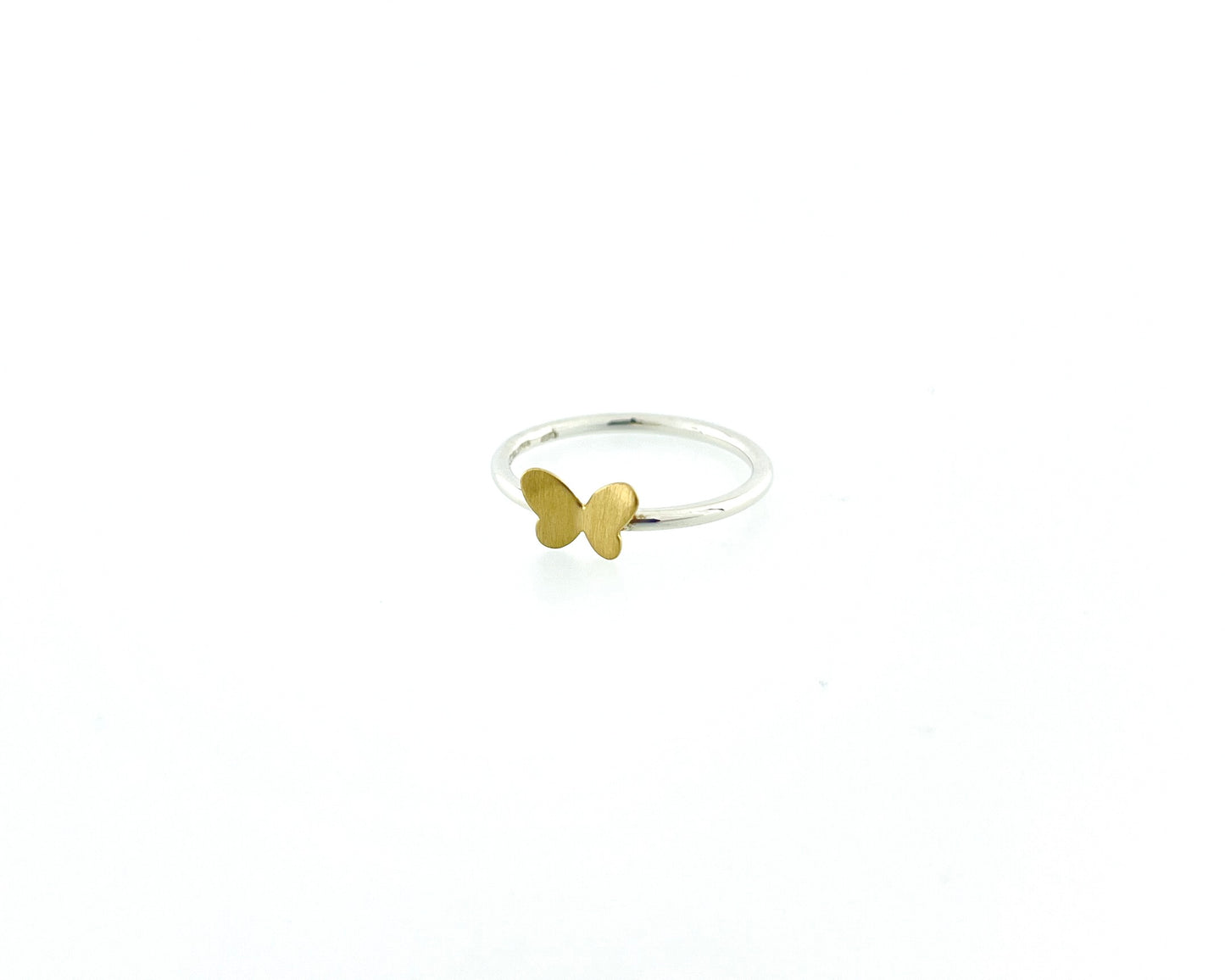 Mini Golden Butterfly Ring