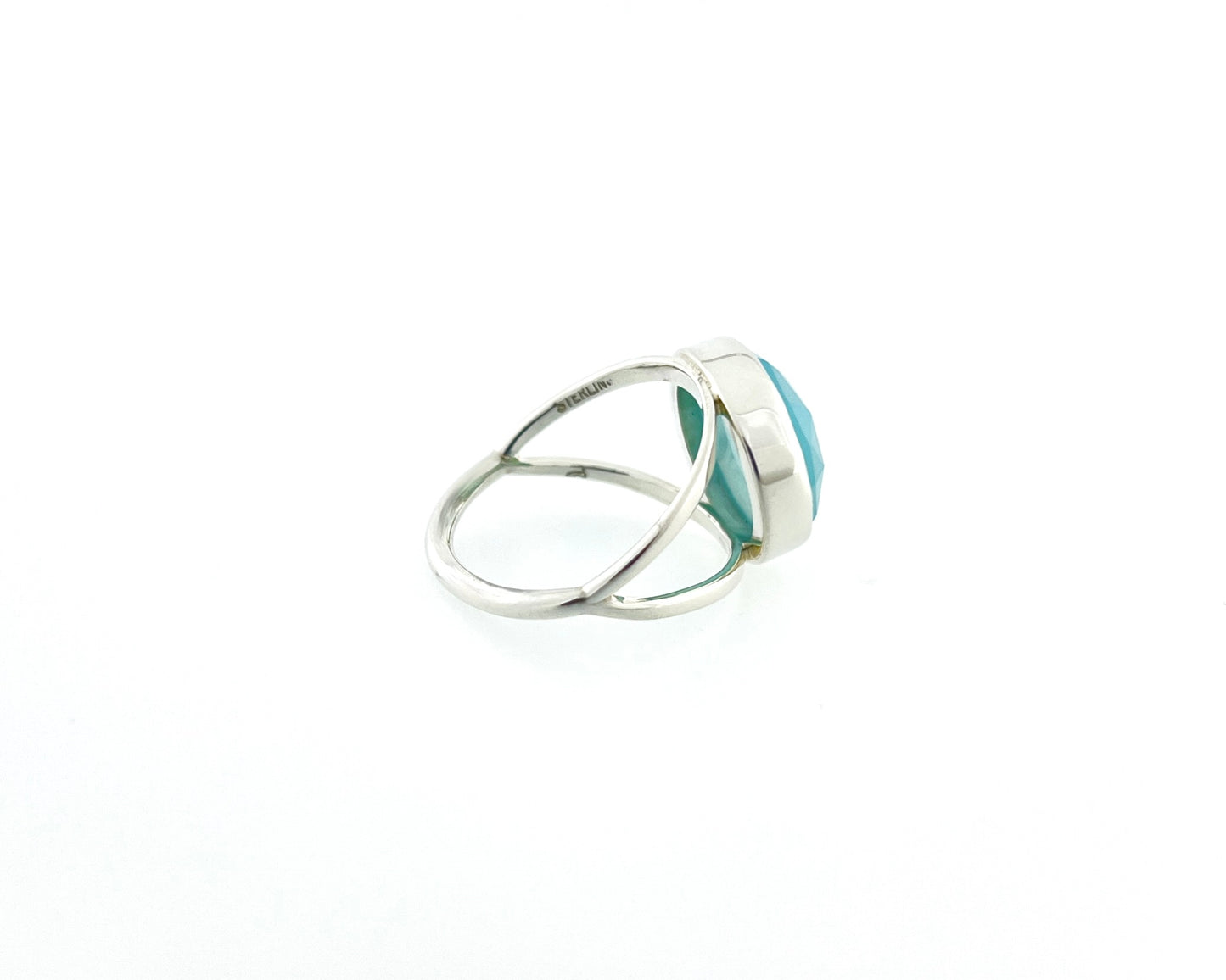 Paraiba Chalcedony Ring