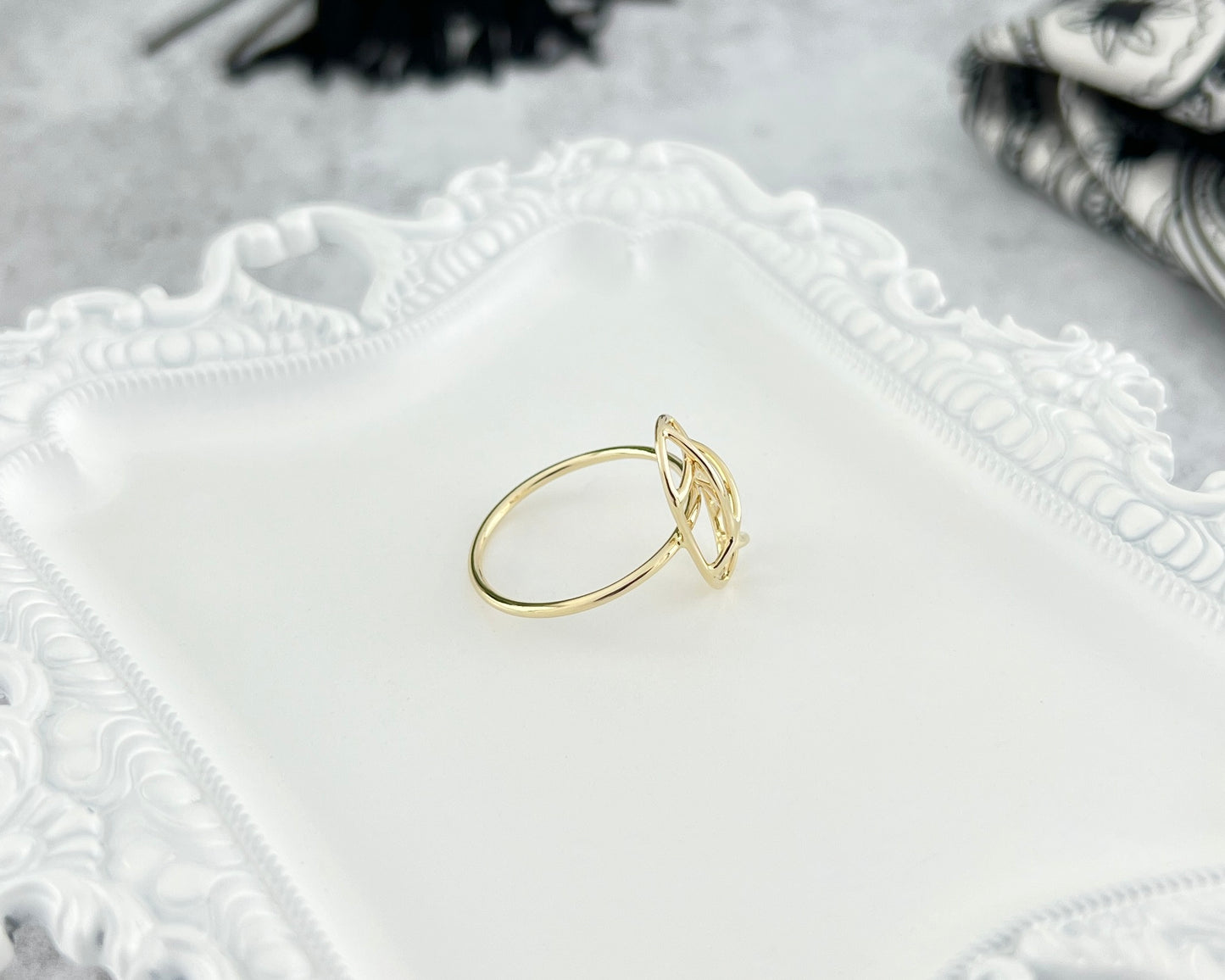 Yellow Gold "Cosmic Chaos" Ring