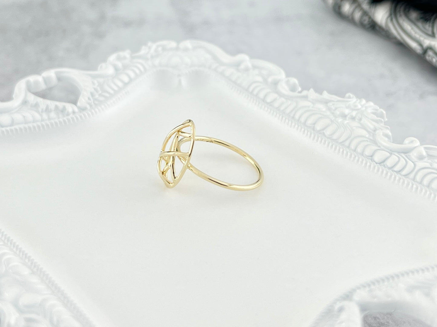 Yellow Gold "Cosmic Chaos" Ring