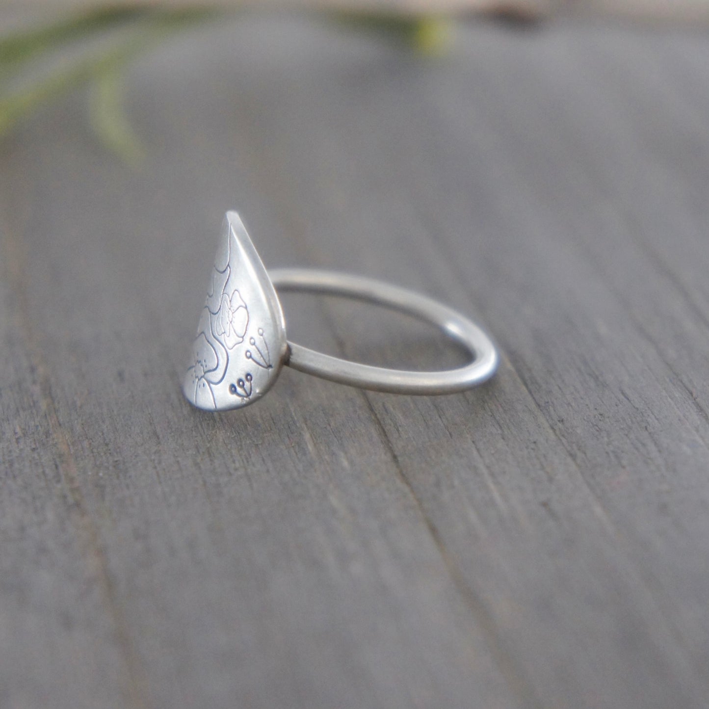 Precious Poppy Ring