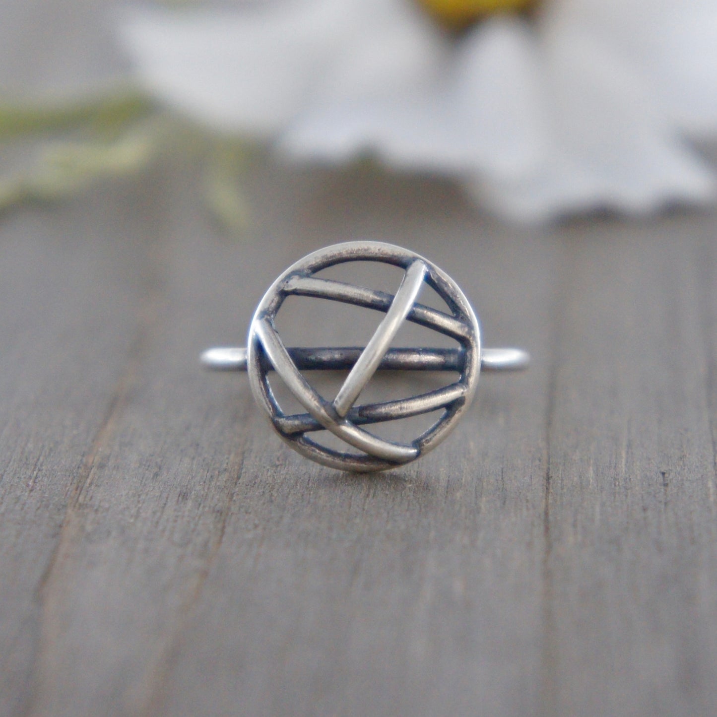 Sterling Silver "Cosmic Chaos" Ring