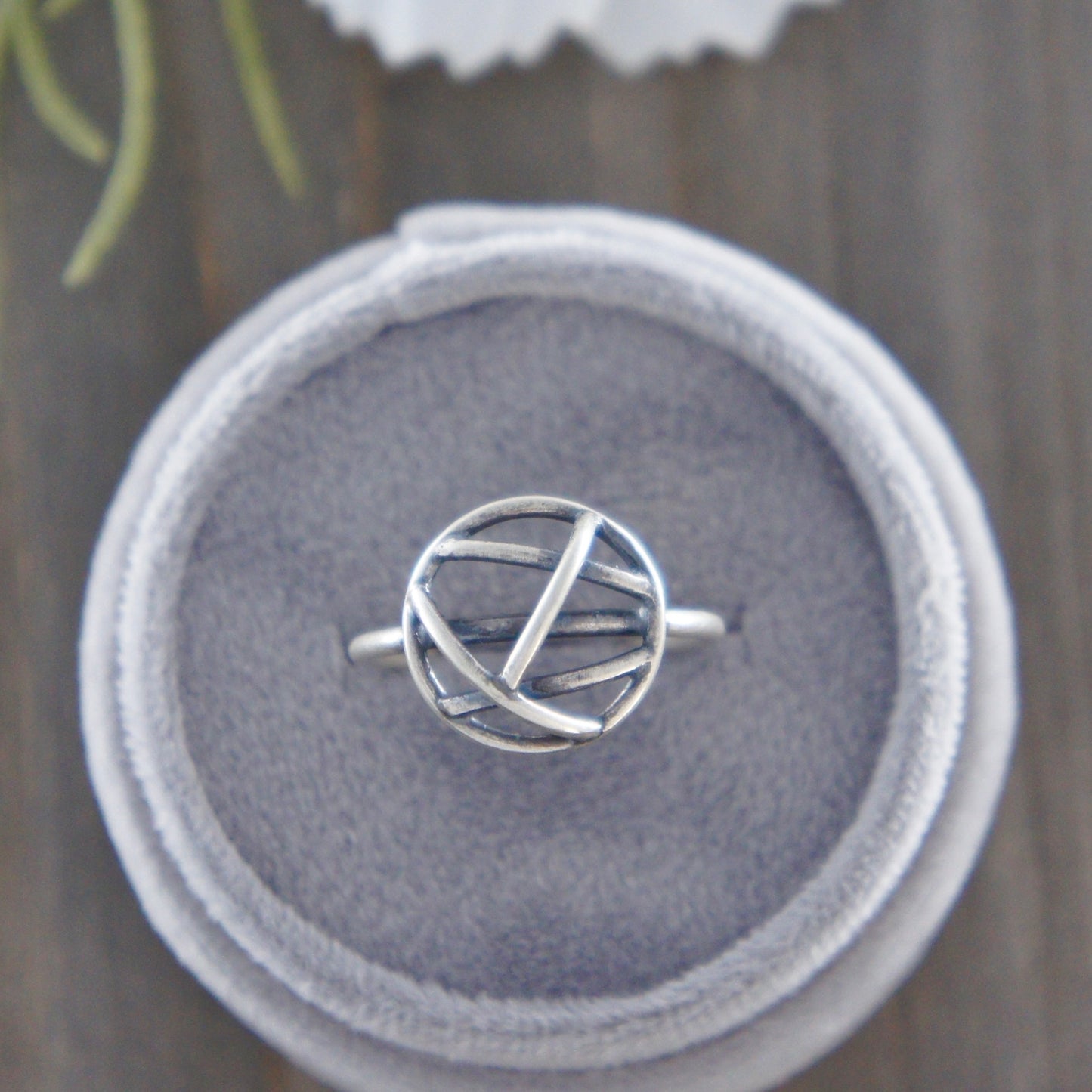 Sterling Silver "Cosmic Chaos" Ring