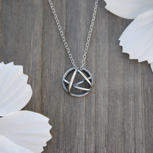 Sterling Silver "Cosmic Chaos" Necklace