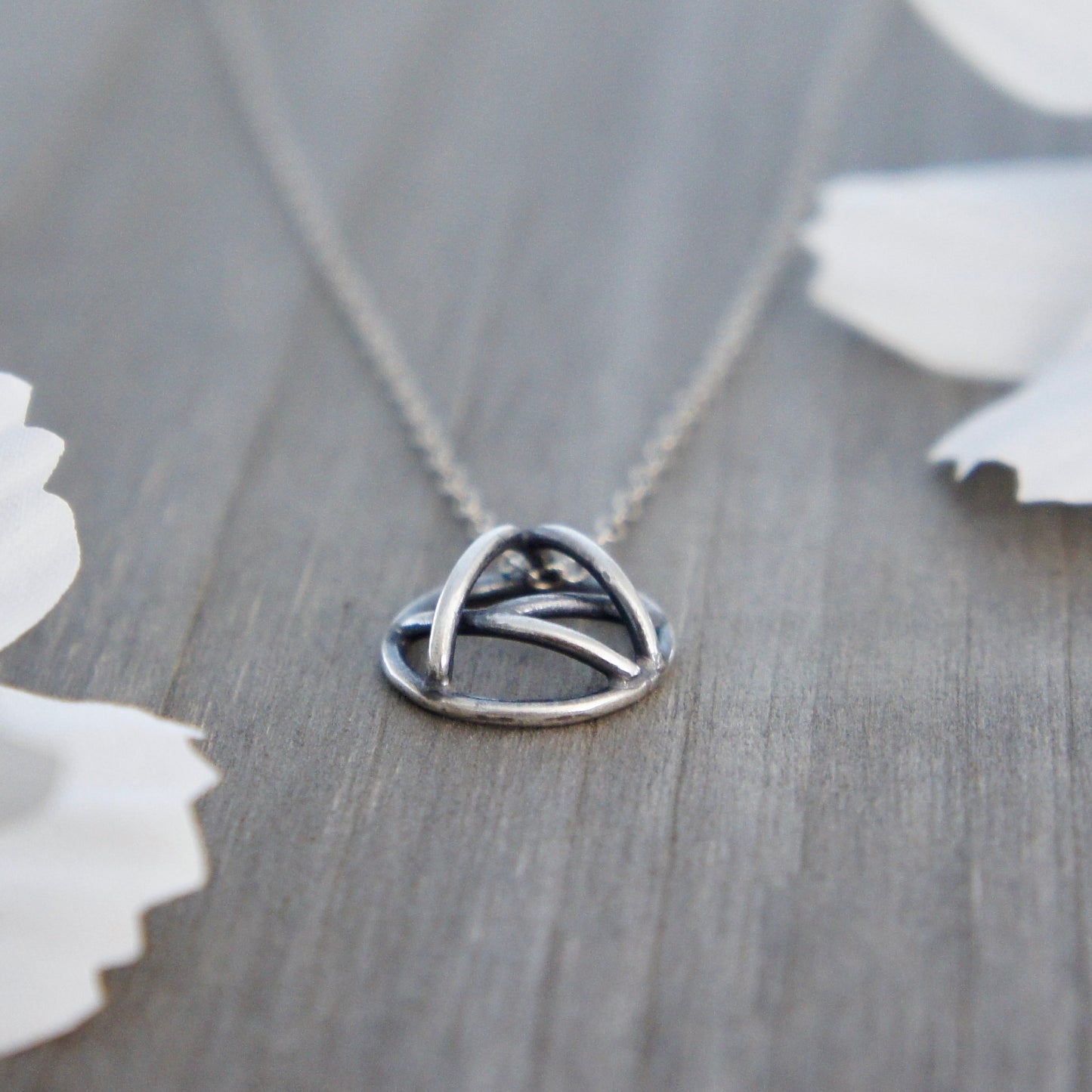 Sterling Silver "Cosmic Chaos" Necklace