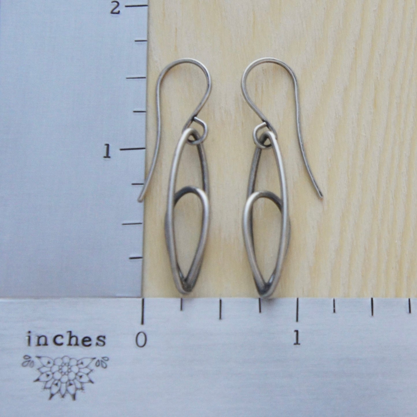Perpendicular Drop Earrings