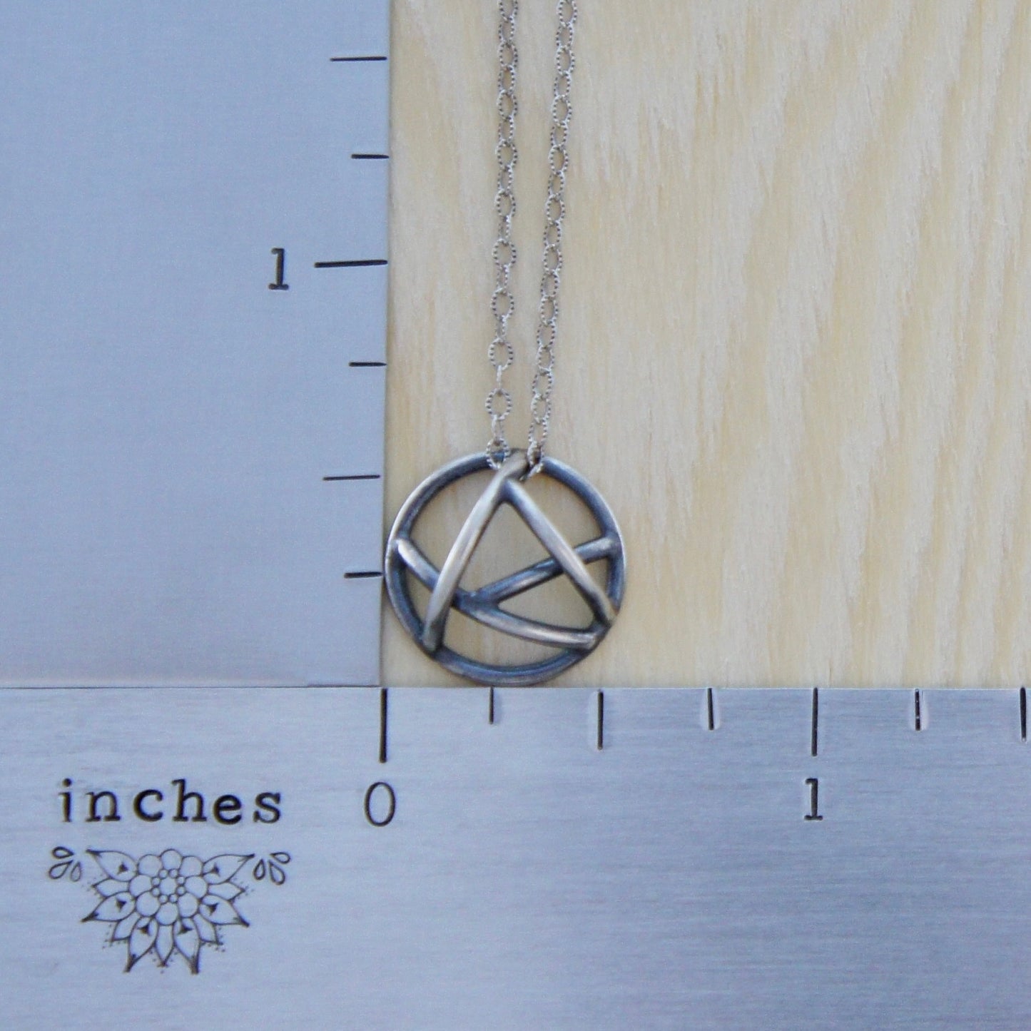 Sterling Silver "Cosmic Chaos" Necklace