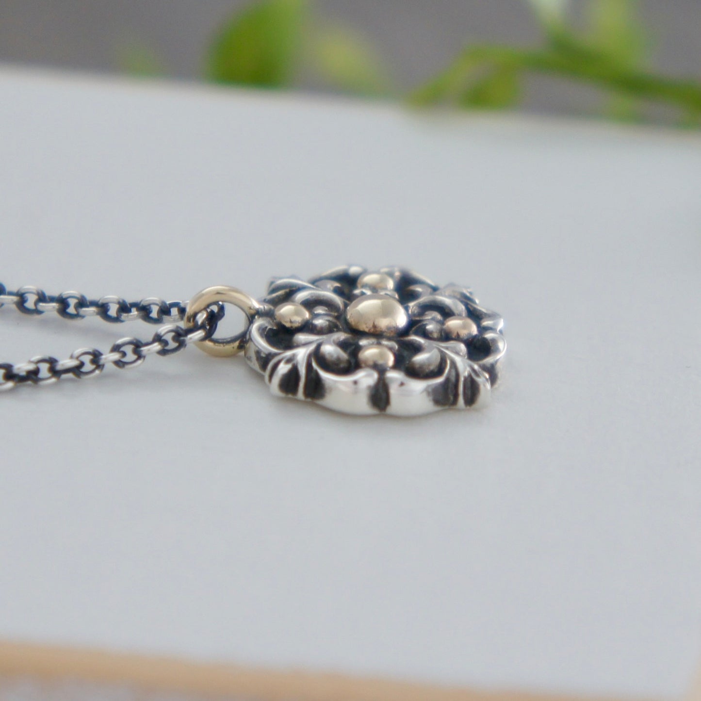 Two-tone Victorian Necklace