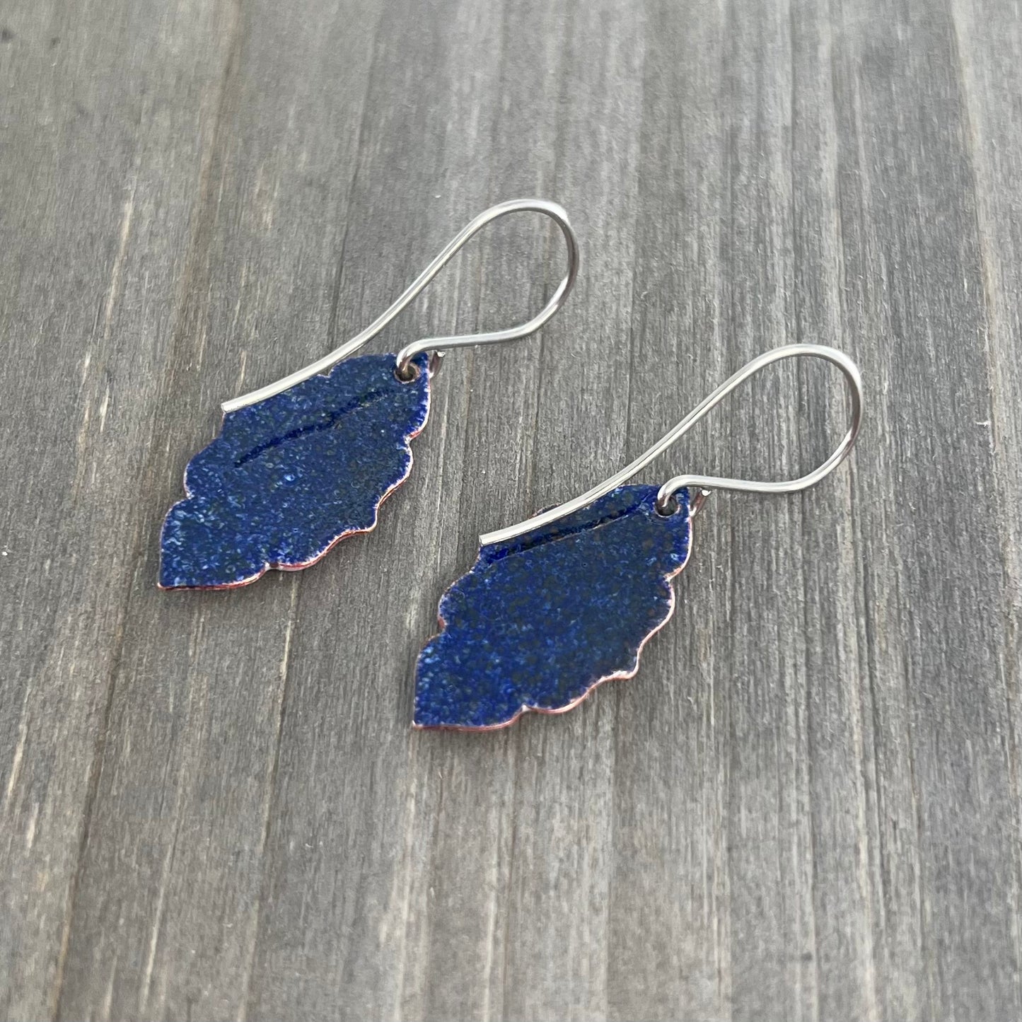 Light Blue Vintage Style Earrings