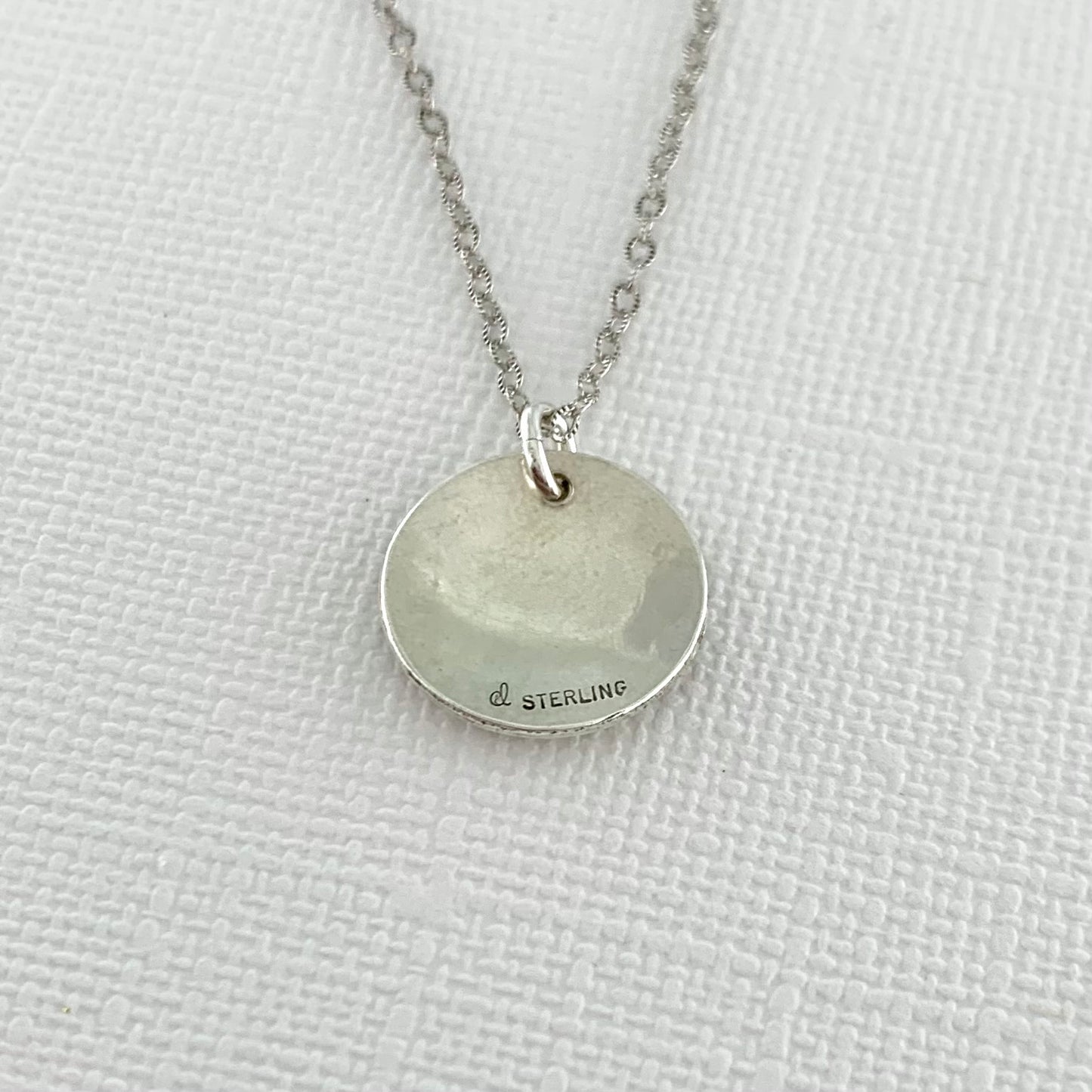 Sterling Moon and Stars Necklace