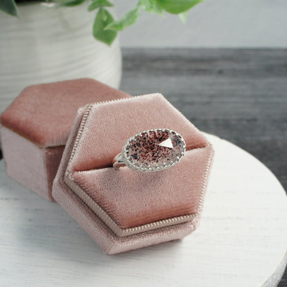 Sterling Silver Lepidocrocite Ring