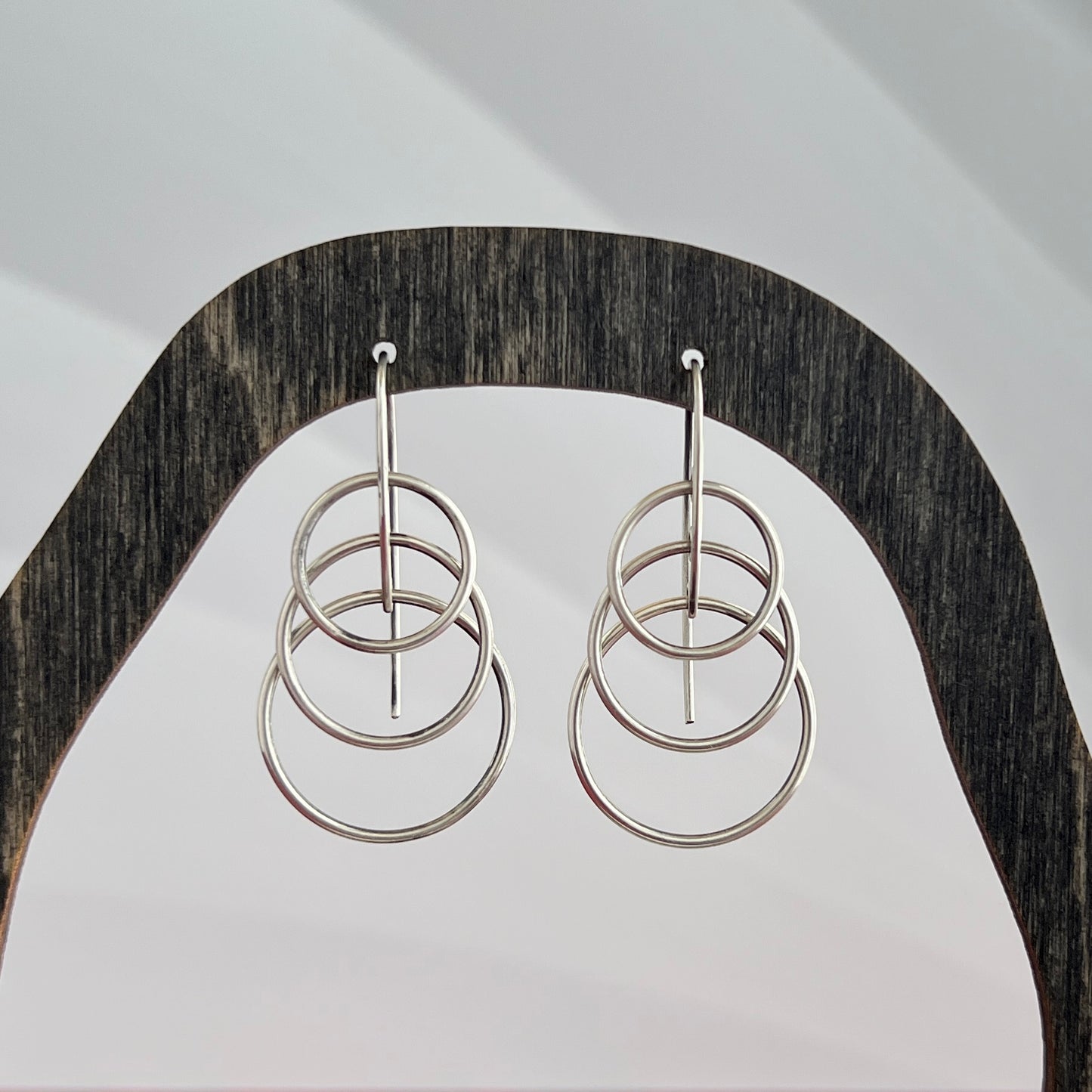 Waterfall of Circles Earrings