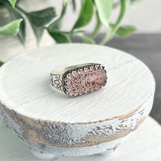 Sterling Silver Lepidocrocite Ring