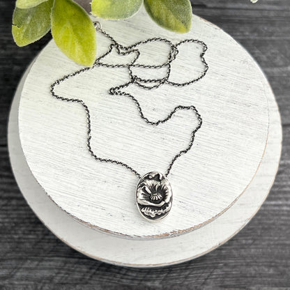 Blooming Poppy Necklace