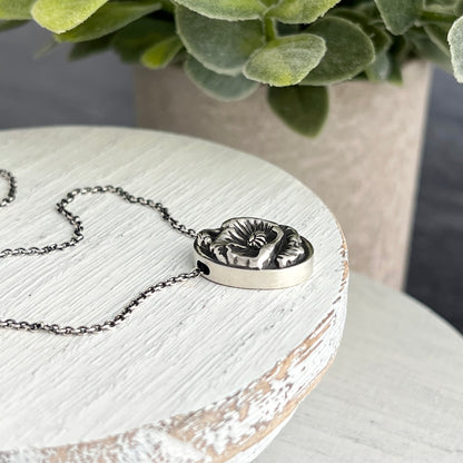 Blooming Poppy Necklace